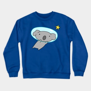 Space Koala Crewneck Sweatshirt